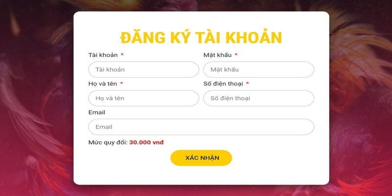 Hướng dẫn đăng ký SV388 cần khai báo chính xác thông tin